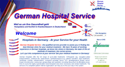 Desktop Screenshot of english.german-hospital-service.com